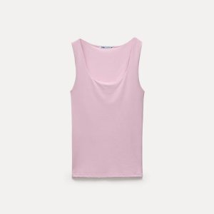 POLYAMIDE TOP WITH WIDE STRAPS
