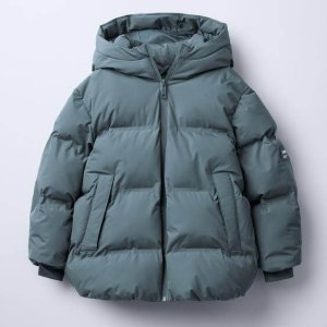 WATER-REPELLENT LABELLED COAT